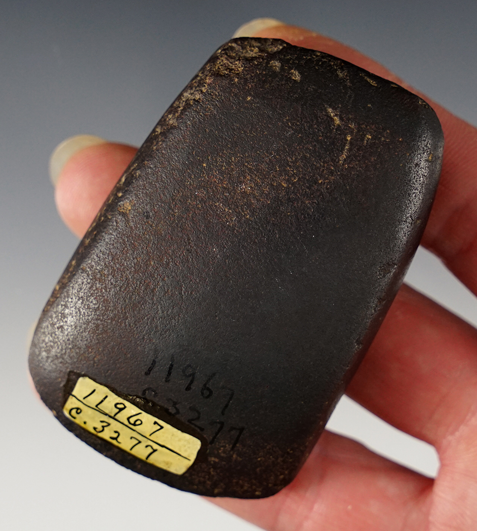 2 3/4" Hematite Celt found In Washington Co., Ohio. 