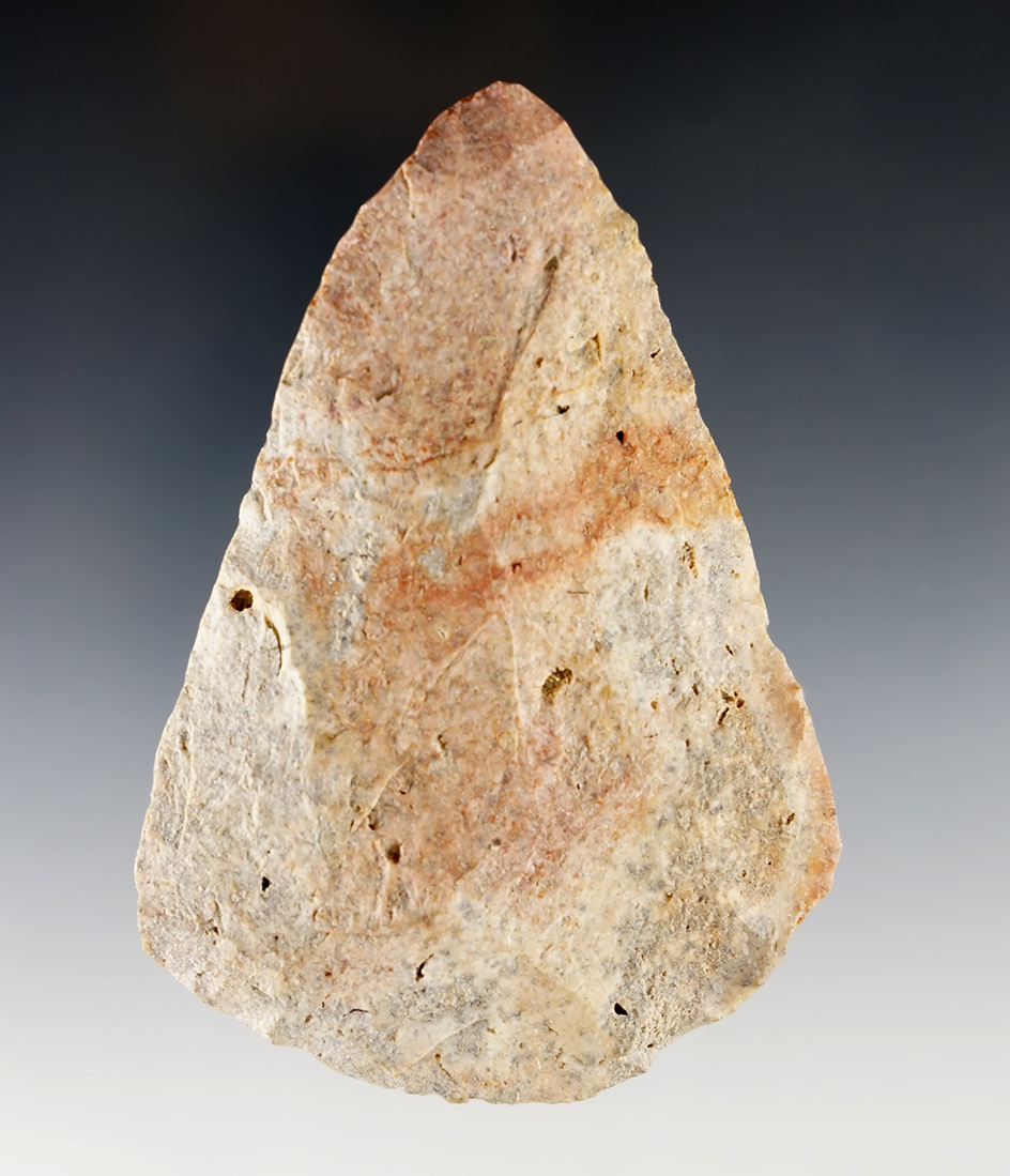 4" Blade found in Pasco Co., Florida. Made from colorful Chert.