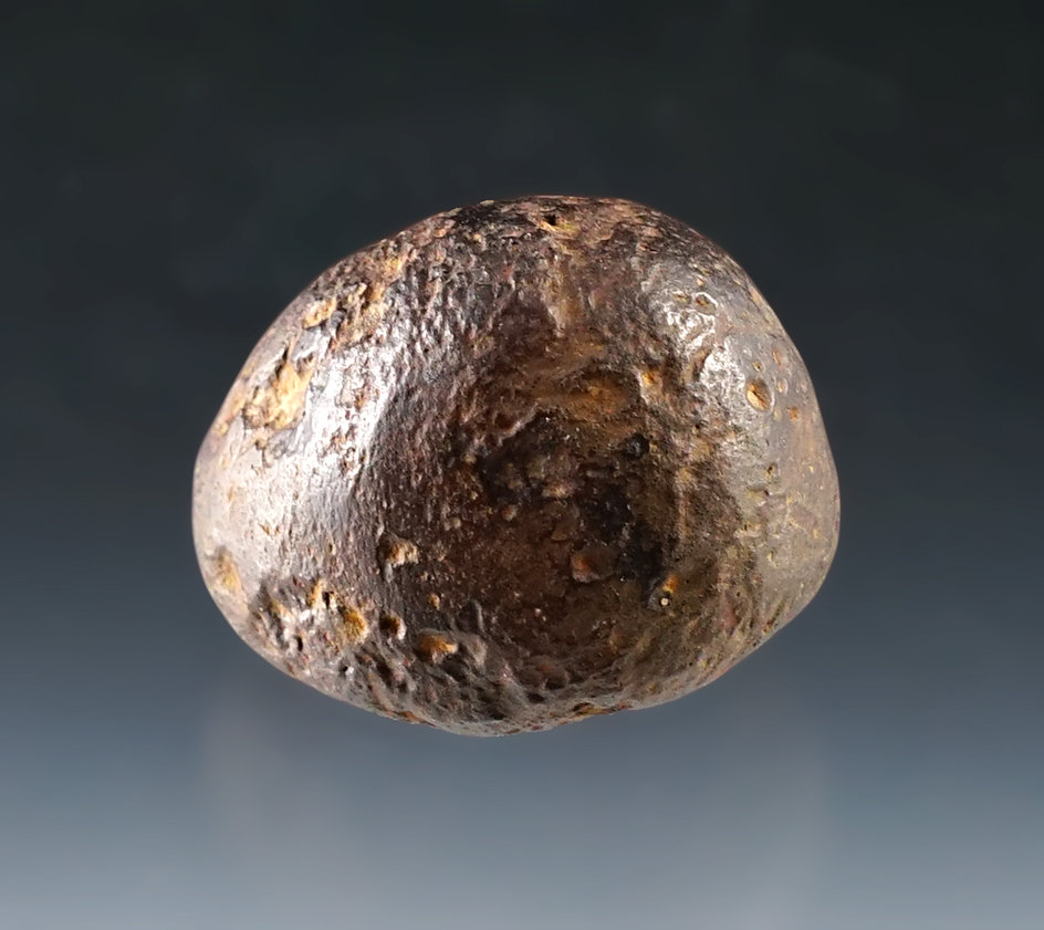 Nice 1 7/16" wide Hematite Cone found in Licking Co., Ohio. Ex. Wehrle collection.