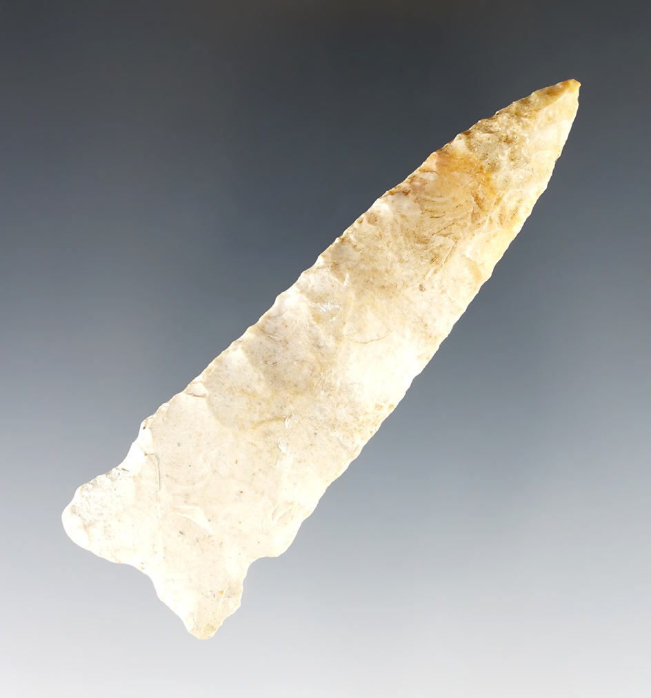 3 1/4" Graham Cave found in Sullivan Co., Missouri. Ex. Steve McCabe collection. Motley COA.