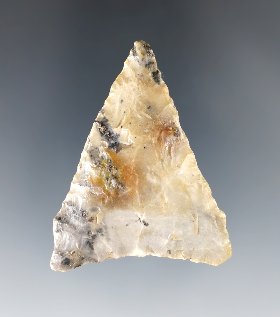 Well made 2 1/16" Plateau Pentagonal - Washington/Oregon area. Ex. C.L. Pugh Museum.