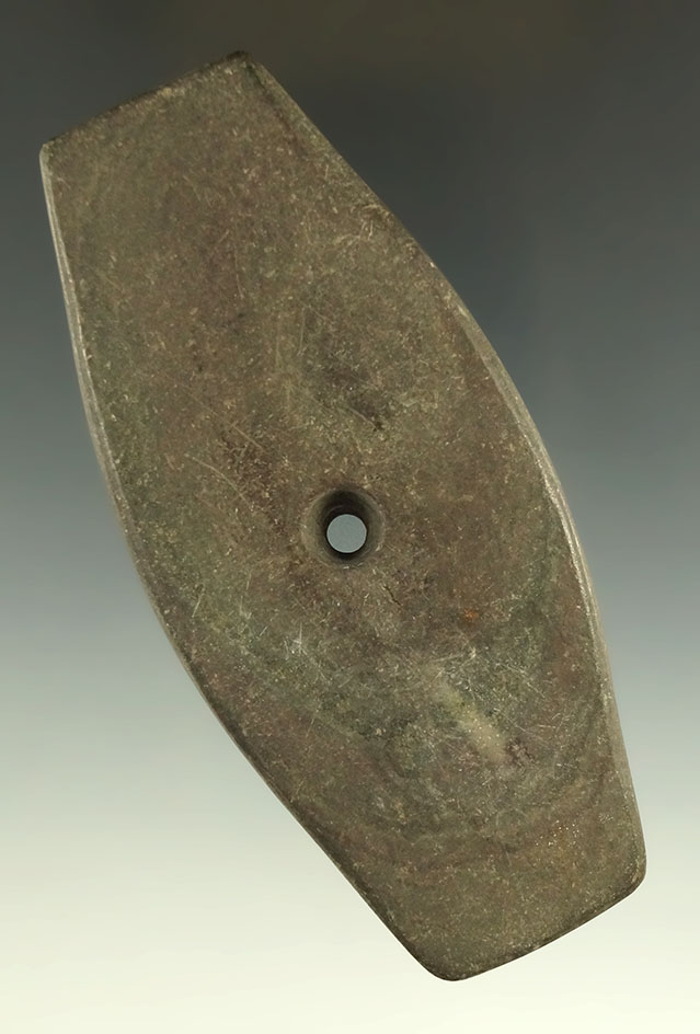 Ex. Townsend! 4 1/16" Hopewell Expanded Center Pendant. Found in Licking Co., Ohio.