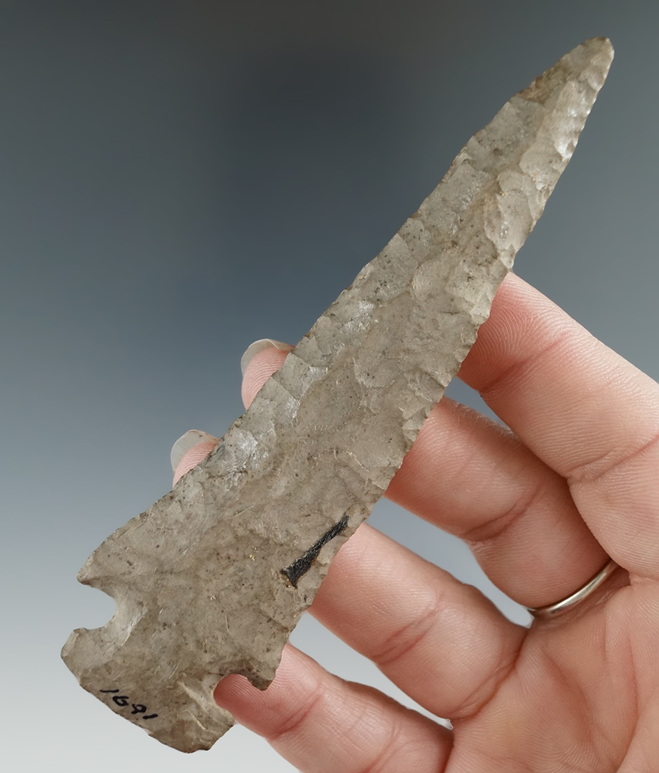 Well styled 4 5/16" Sidenotch found in New York.