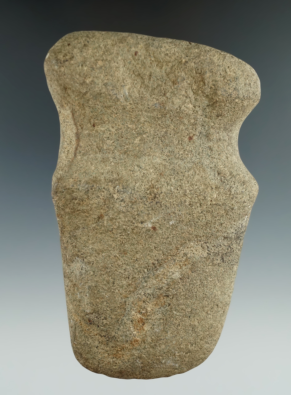 4 7/8" long full grooved Axe found in Allegheny Co., New York.   Ex. Howdy Lang, Otto Jahn.