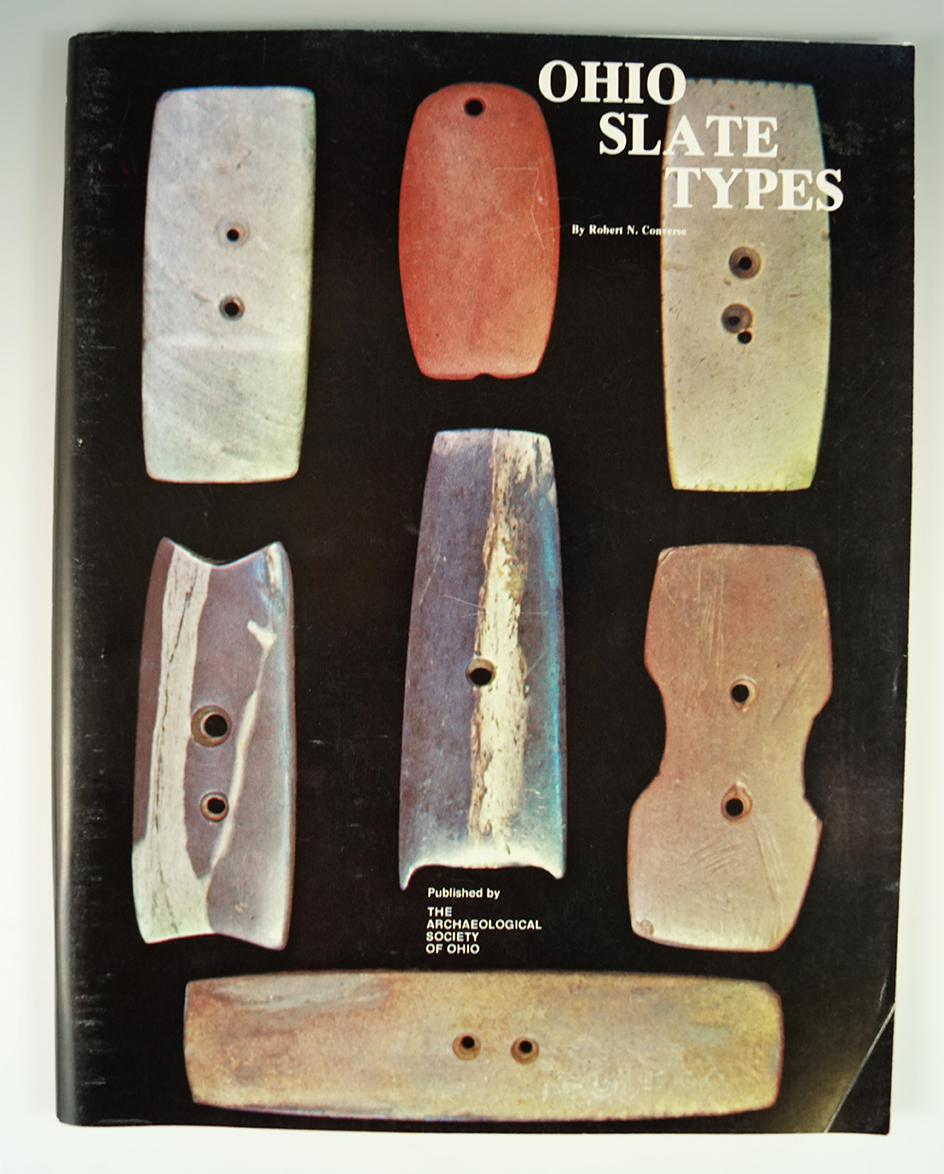 Softcover Book: "Ohio Slate Types" by Robert Converse. Revised edition 1978.