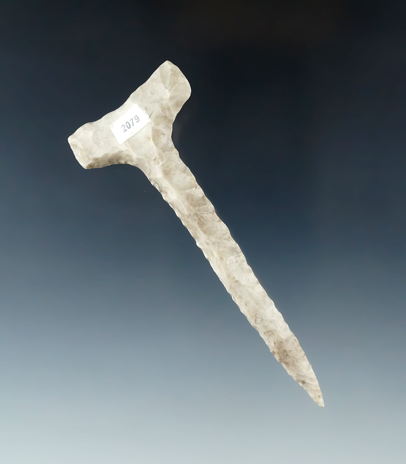 3 7/8" Archaic T-Drill found in Ohio.