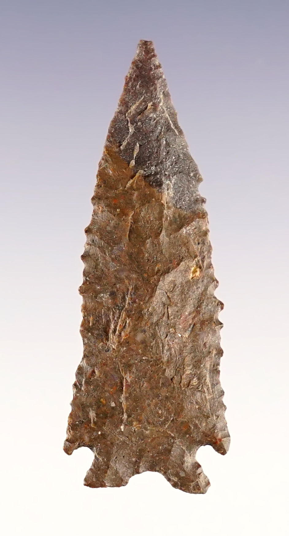 1 13/16" finely flaked Snake River found close to the John Day River, Oregon.