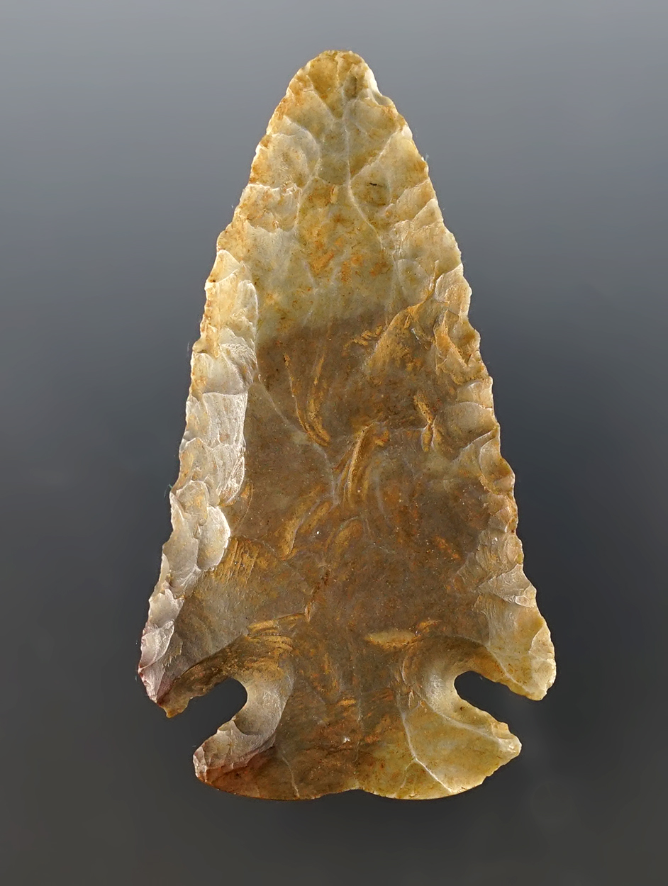 Classic style 2 11/16" Notched Base Dovetail, made from beautiful Sonora Flint. Kentucky. 