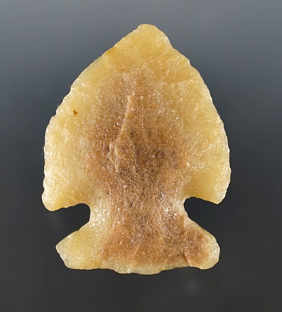 2 1/8" classic Sidenotch made from highly collectible Hixton Quartzite. Found in Wisconsin.