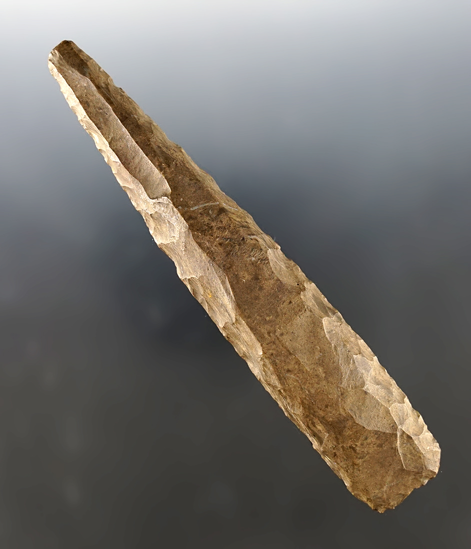 Fine 5 1/8" Flint Chisel found in Western Tennessee. Nicely patinated.