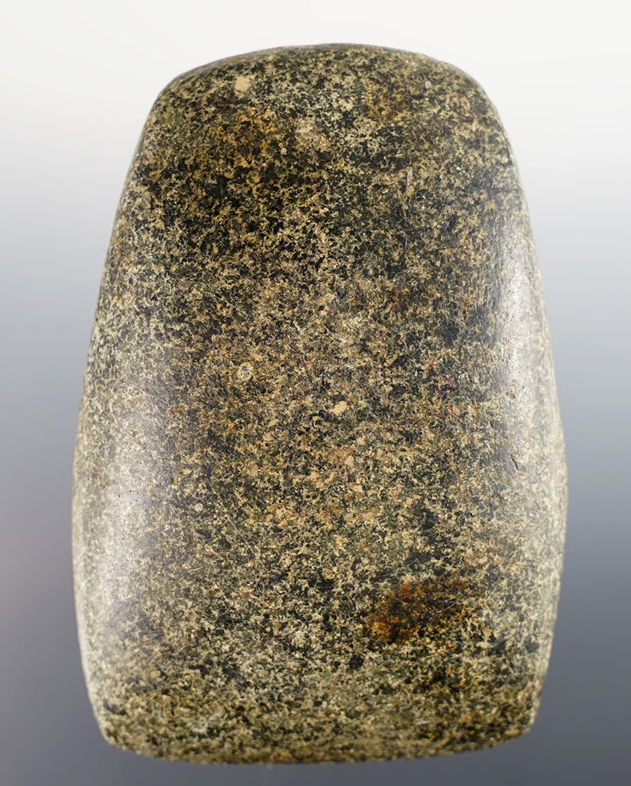 Well polished 4 3/16" Hardstone Celt that is well styled & in excellent condition, Midwestern U.S.