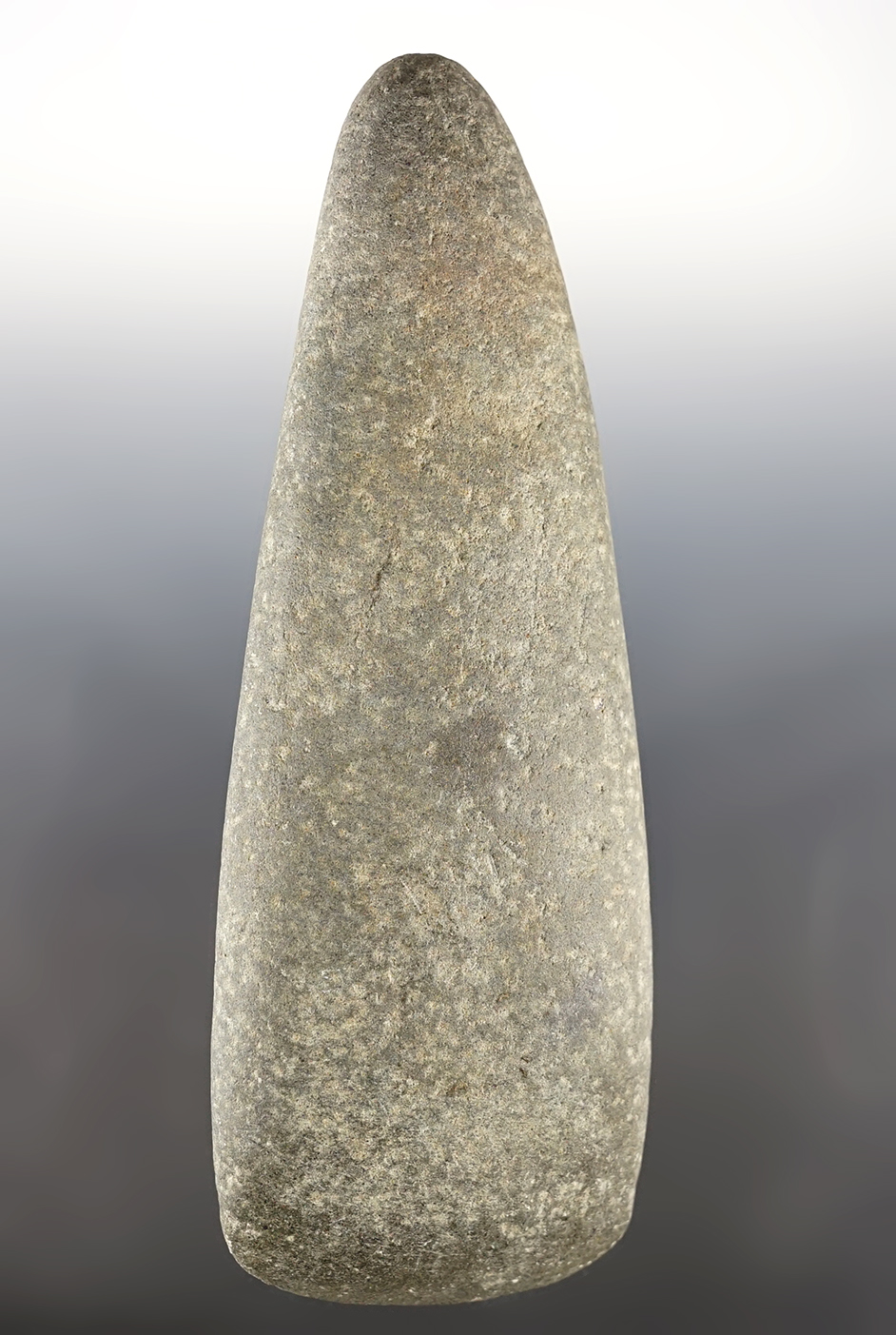 Large 7 3/8" Poll Celt found in Delaware Co., Ohio. In very good condition.