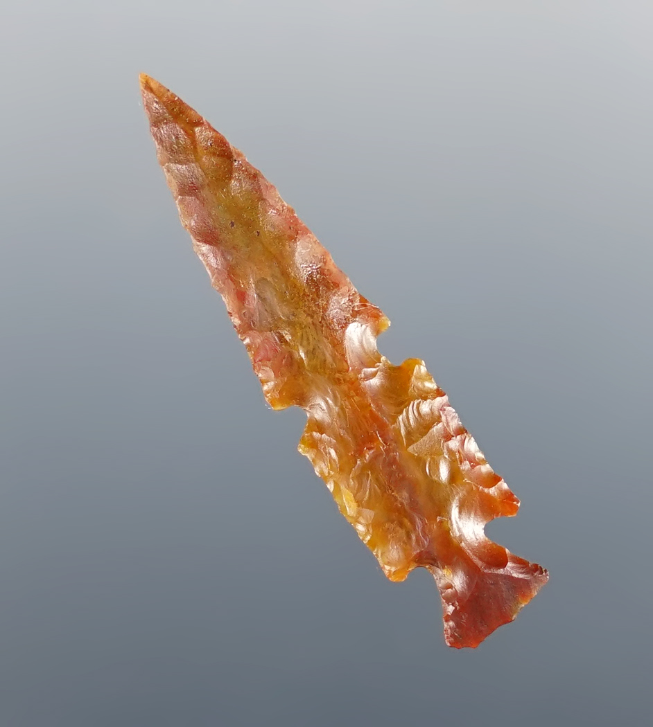 1 7/16" Vendetta with restoration to the upper half. Found around Vantage, Washington. COA.