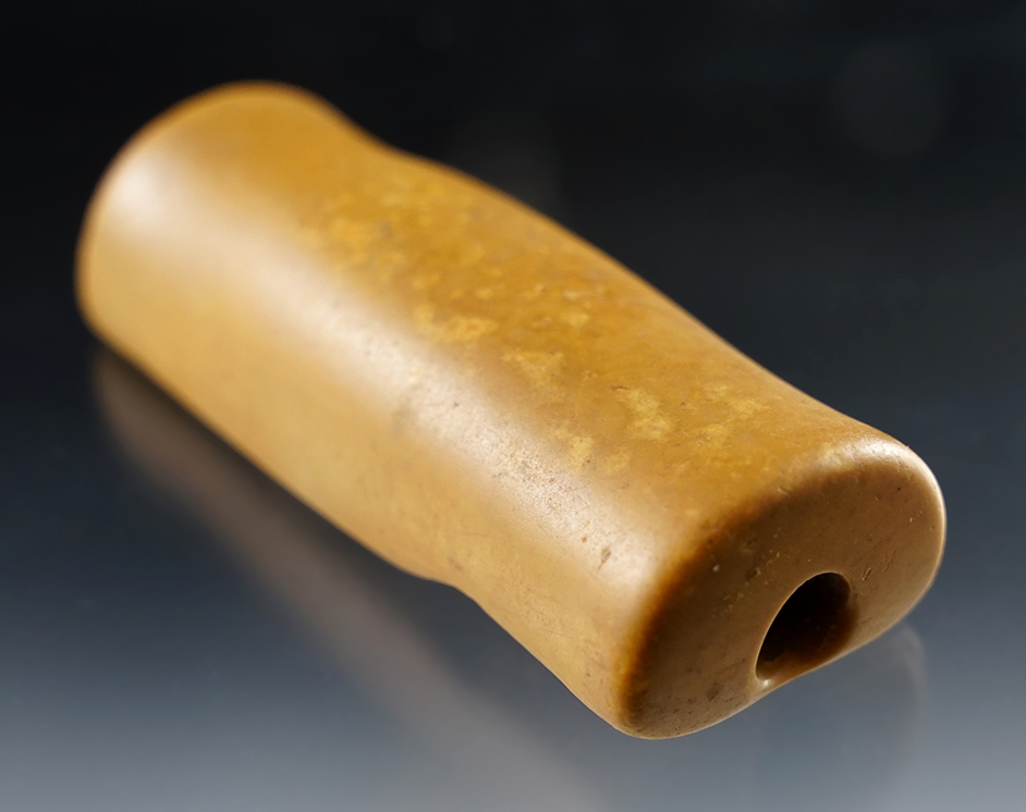 Exceptional 3" Bar Amulet made from Quartzite. Found in Shelby Co.,  Indiana. Pictured! 