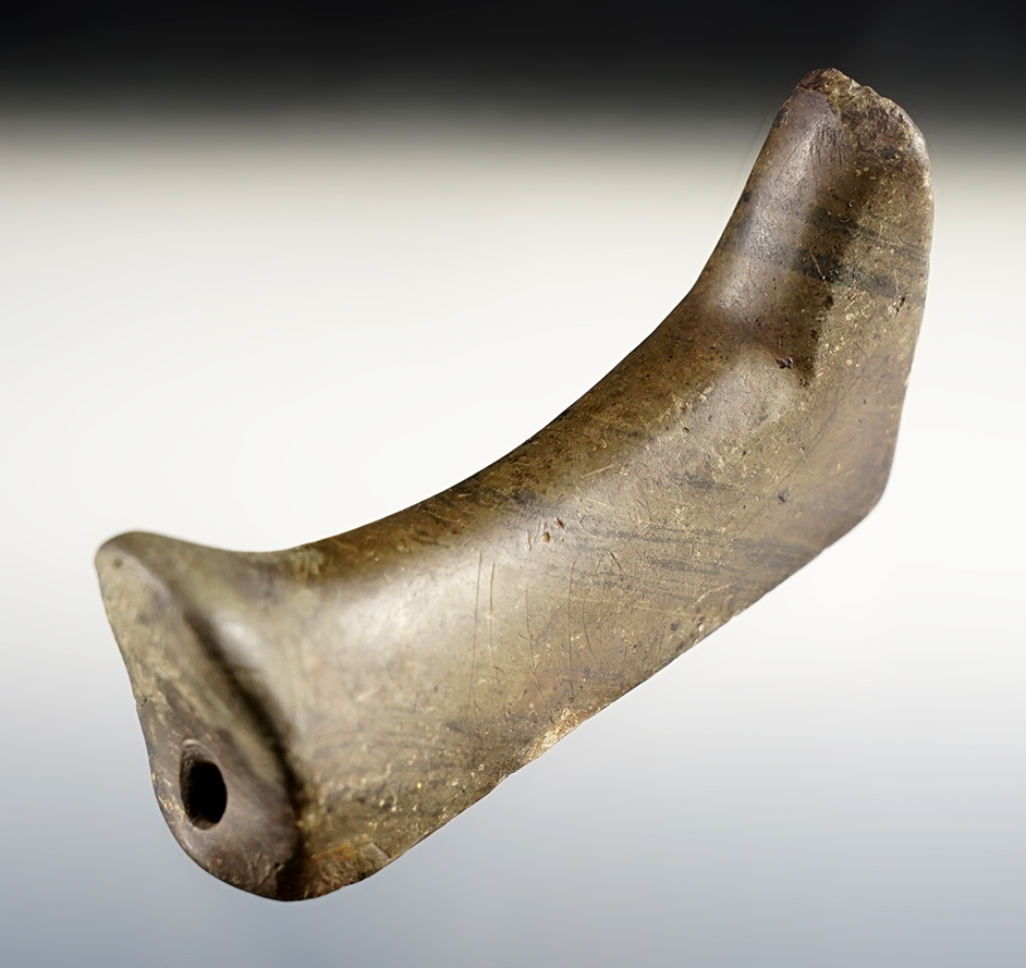 2 15/16" anciently salvaged Birdstone w/ slight restoration, Indiana. Ex. Townsend. Pictured!