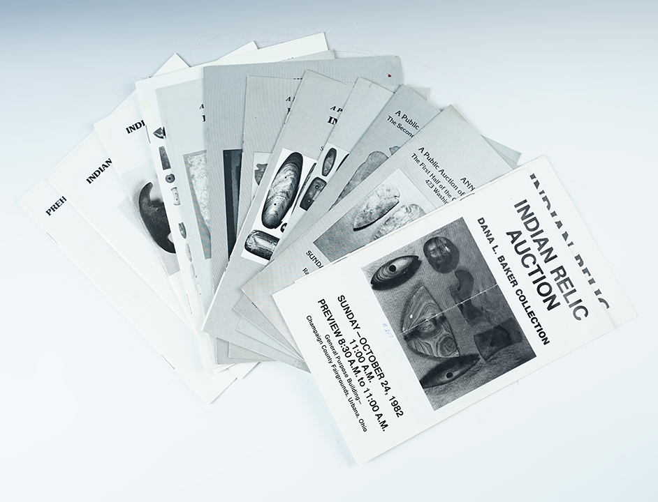 Early Robert Converse Auction Catalogs ranging from 1982-1995. Set of 14 catalogs in good condition.