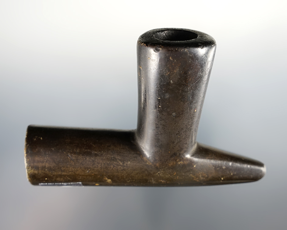 4 3/16" Historic Era Stone Pipe that is nicely styled and in very nice condition. 