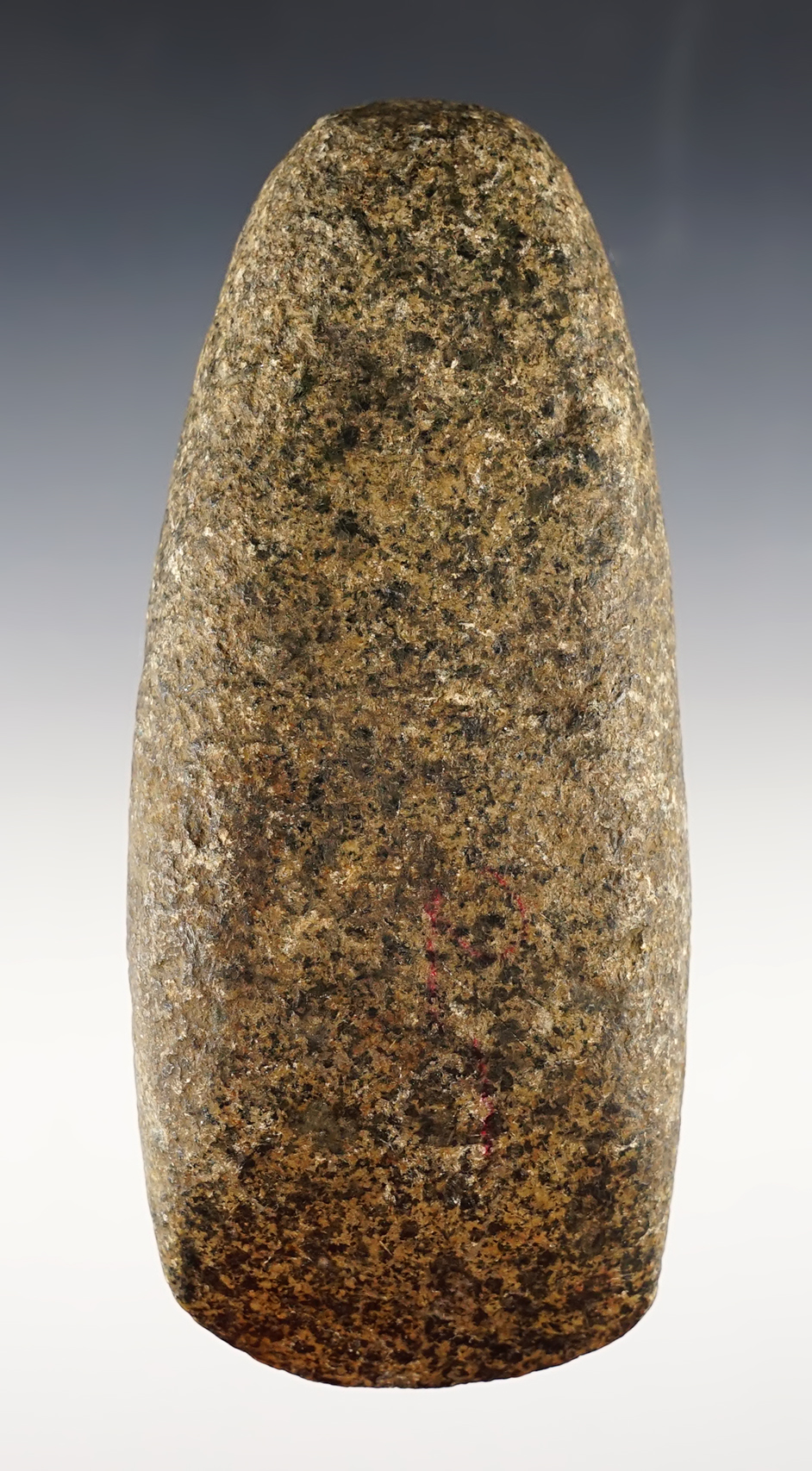 5 3/8" Adze made - Granite. The bit is polished and in great condition. Saginaw Co., Michigan.