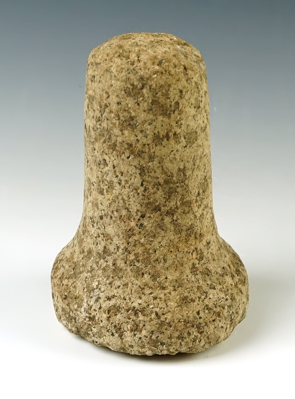 Fine 4 7/8" Bell Pestle made from Porphyritic Granite. Found in Fayette Co., Kentucky. 