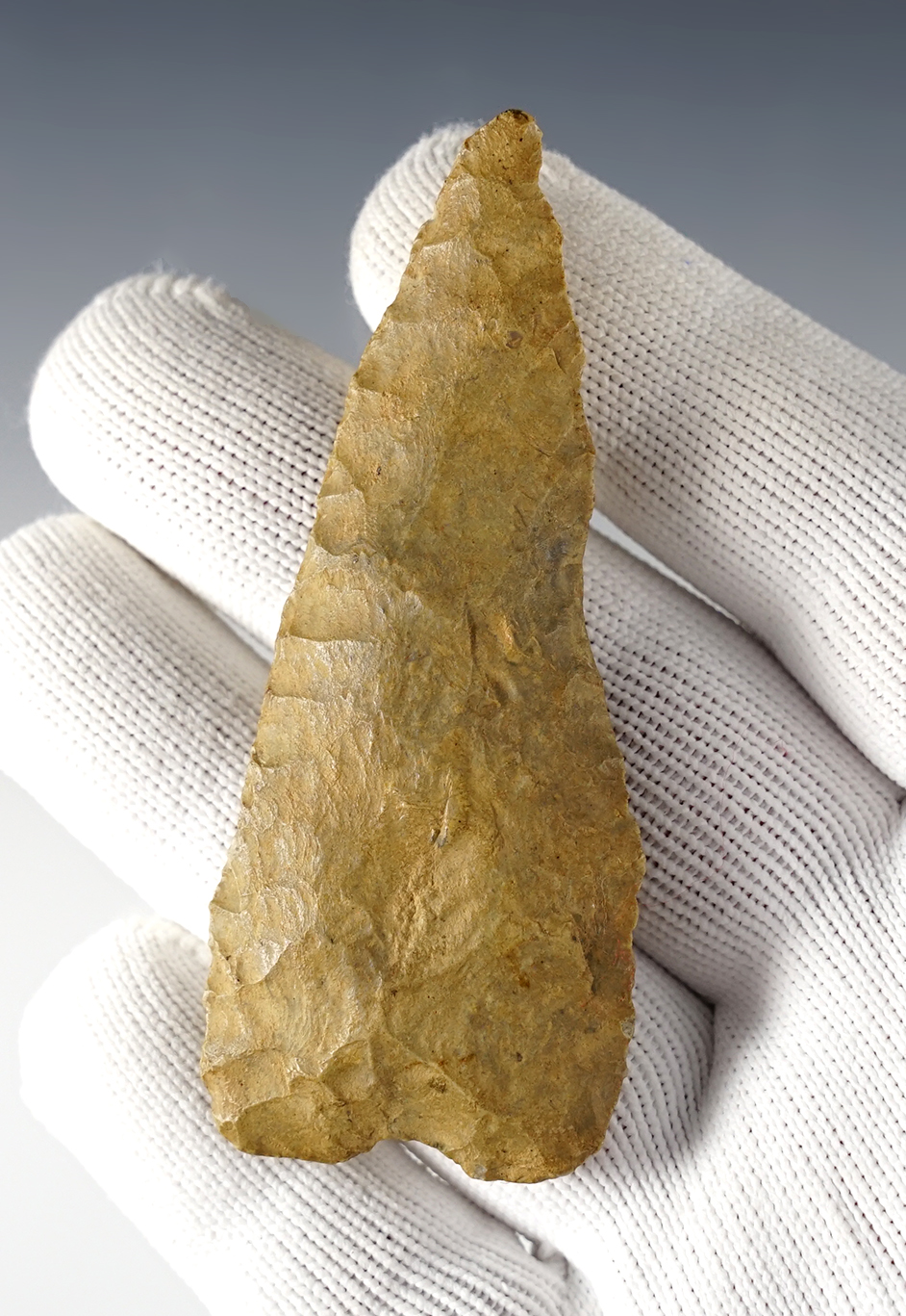 3 1/8" McKean found in Northeast Colorado. Comes with a Rogers COA. 