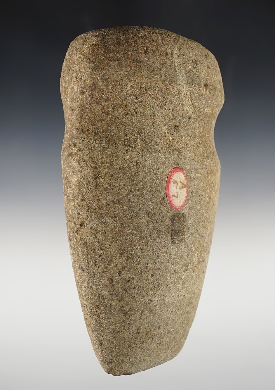 Excellent style on this 6" long 3/4 Grooved Axe recovered in Amherst Ohio.