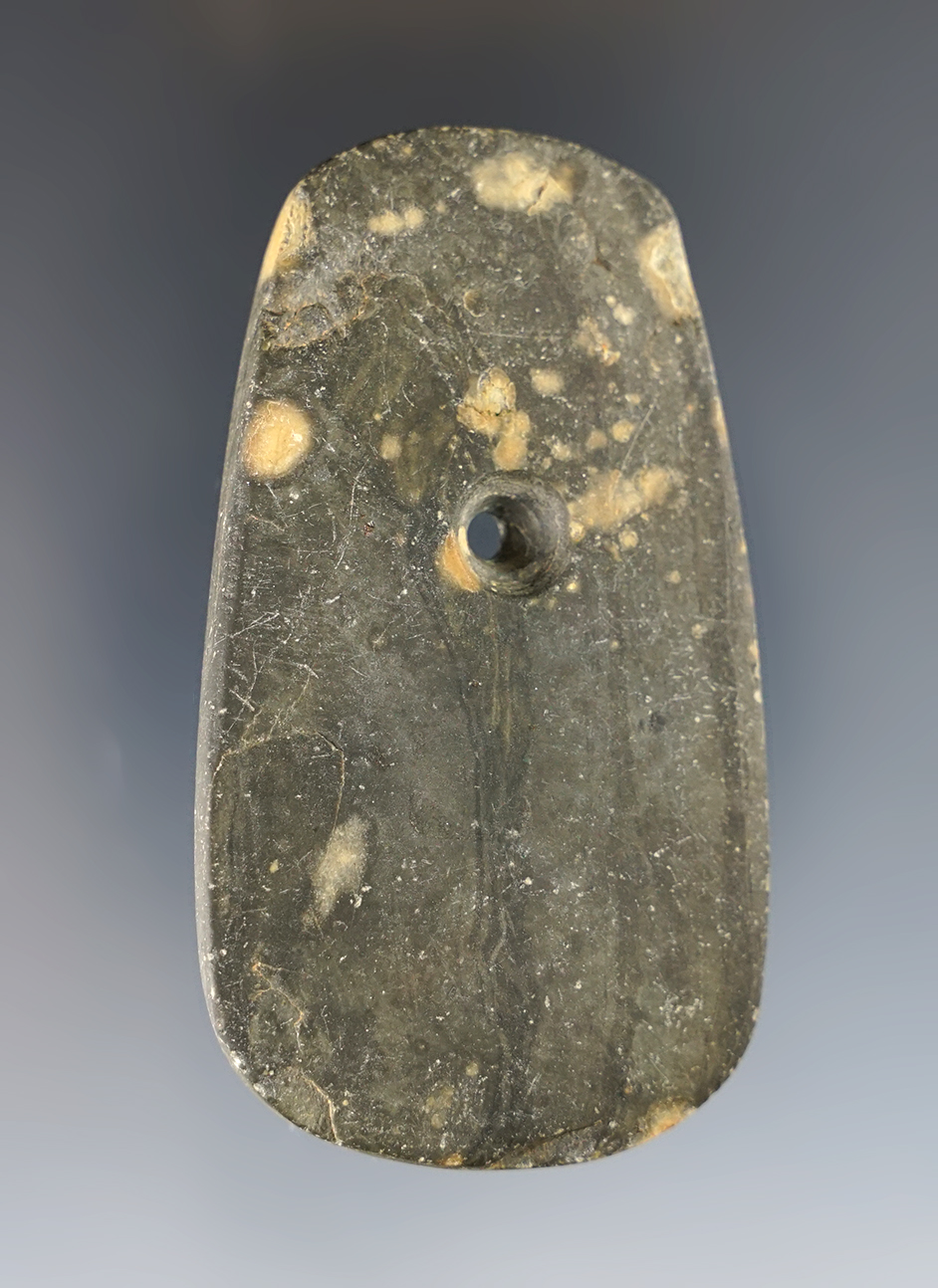 Nice 2 7/8" x 1 5/8" Pendant found in Hamilton Co., Ohio. Ex-Fred Havens collection
