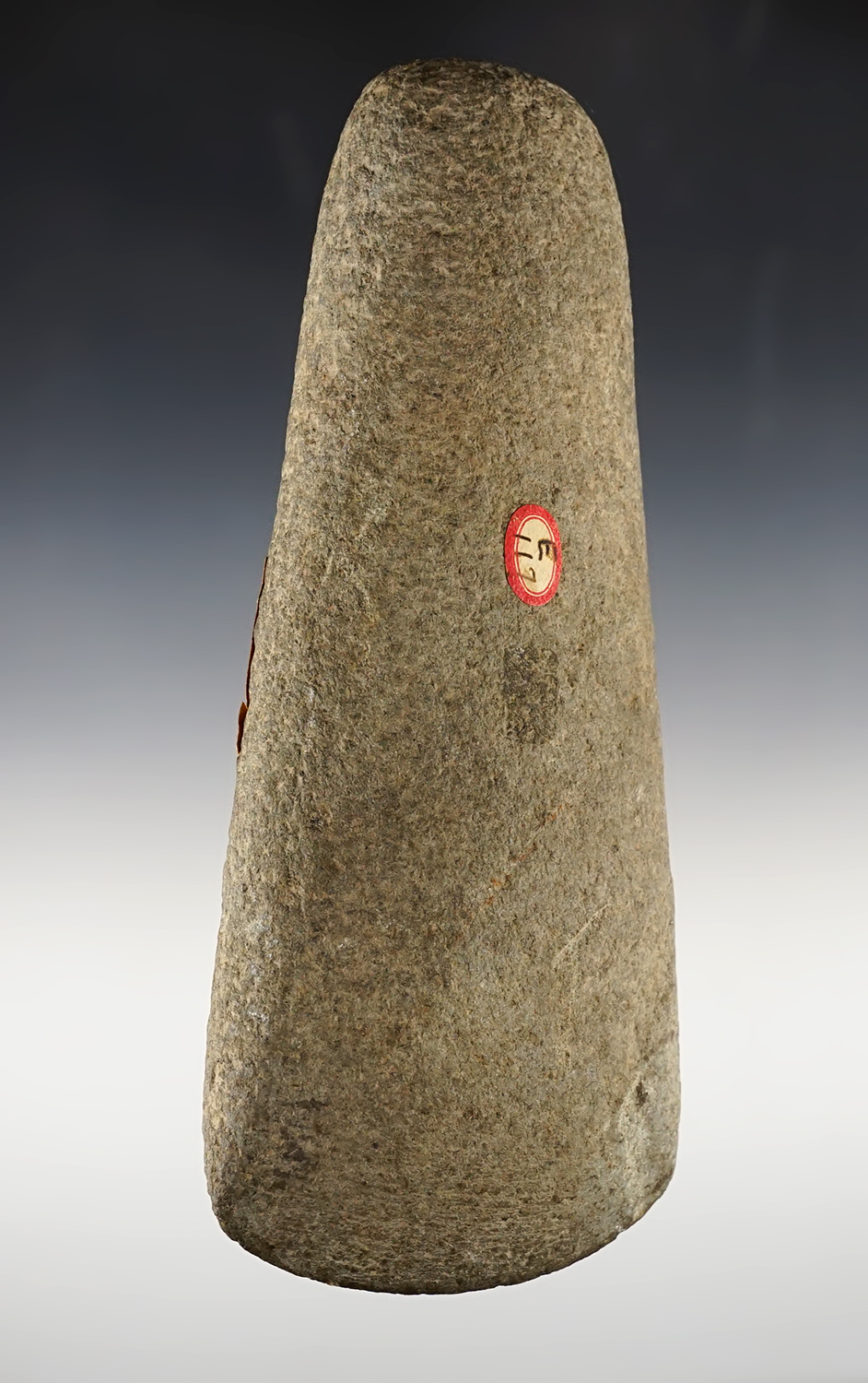 Exceptional 6 3/4" Celt in excellent condition with a good bit. Found in Ohio. Ex. Thomas.