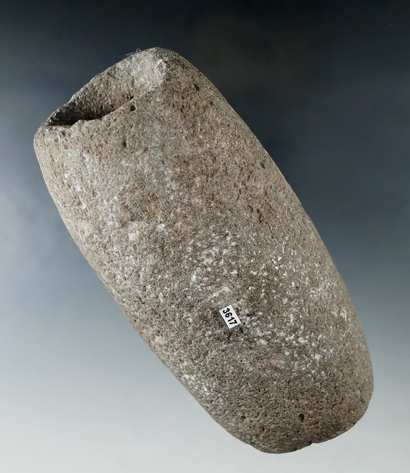 5 1/2" Hardstone Tube Pipe found in Hamilton Co., Ohio.