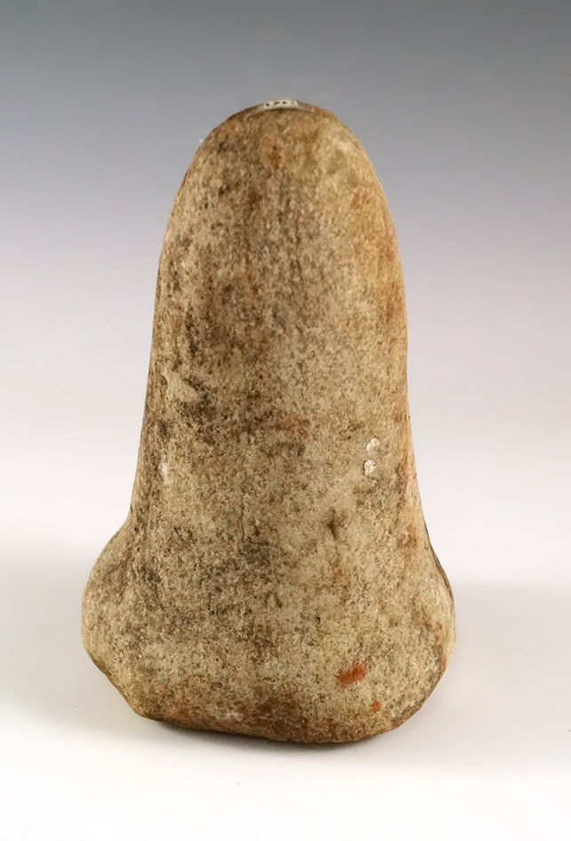 5 1/2" Quartz Bell Pestle found in Dekalb Co., Indiana.  Ex. Parks.