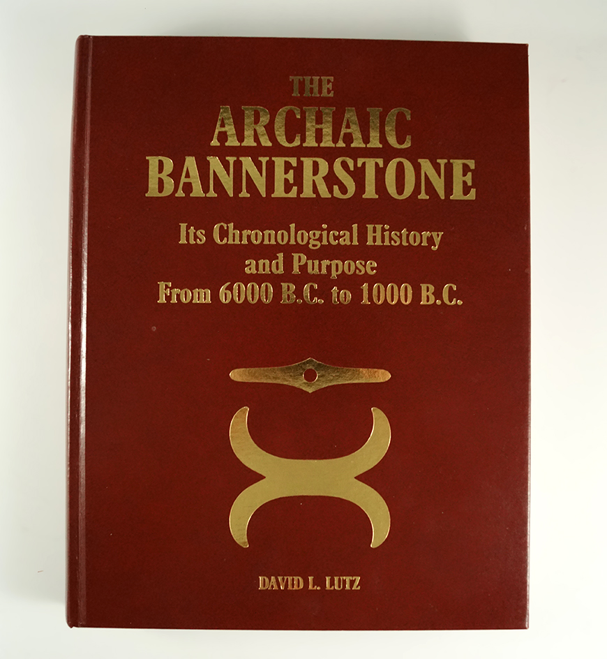 Hardcover Book: The Archaic Bannerstone by David L. Lutz.