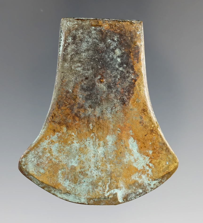 2 3/8" Copper Celt. Comes with a Bennett COA.