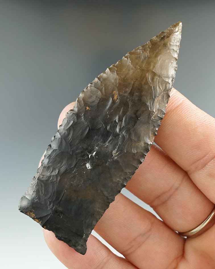 2 15/16" Copena made from Ft. Payne Chert, found in Lauderdale Co., Alabama - Tatum COA.