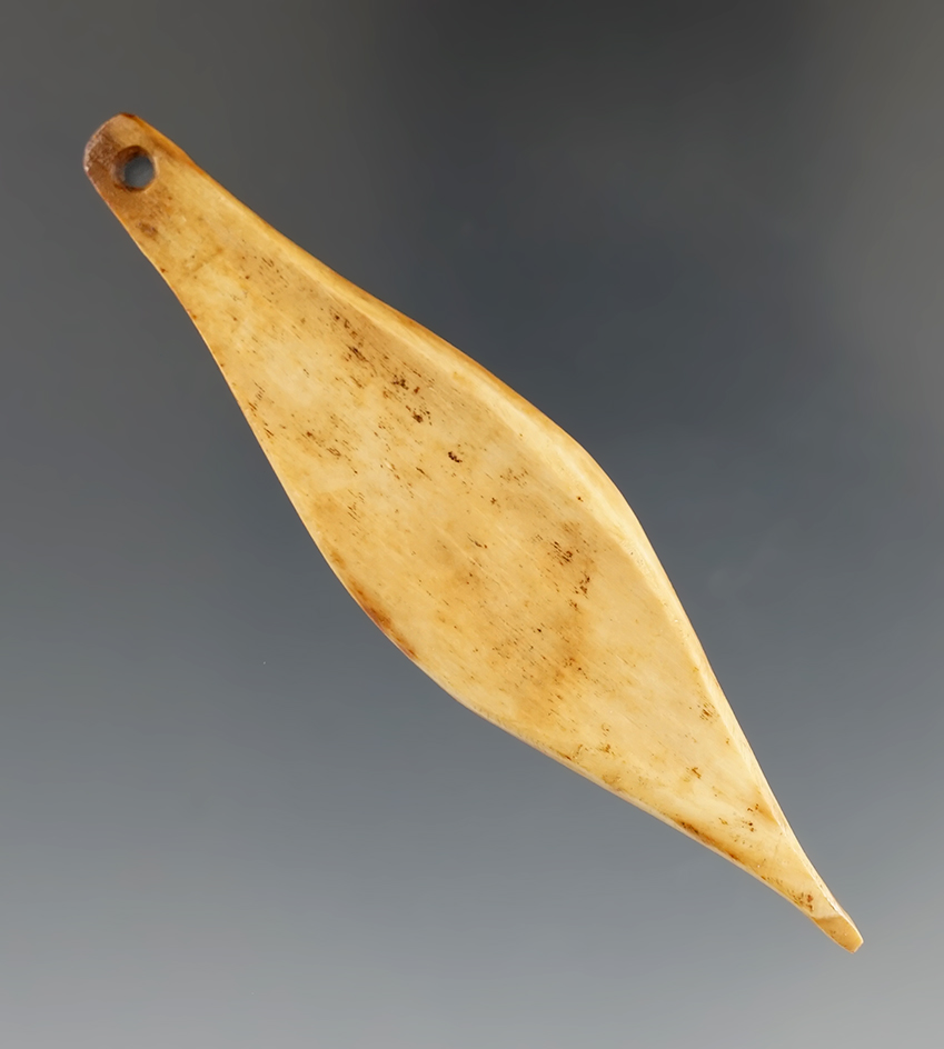 2 7/8" Inuit Ivory artifact found in Alaska. Comes with a Stermer COA.