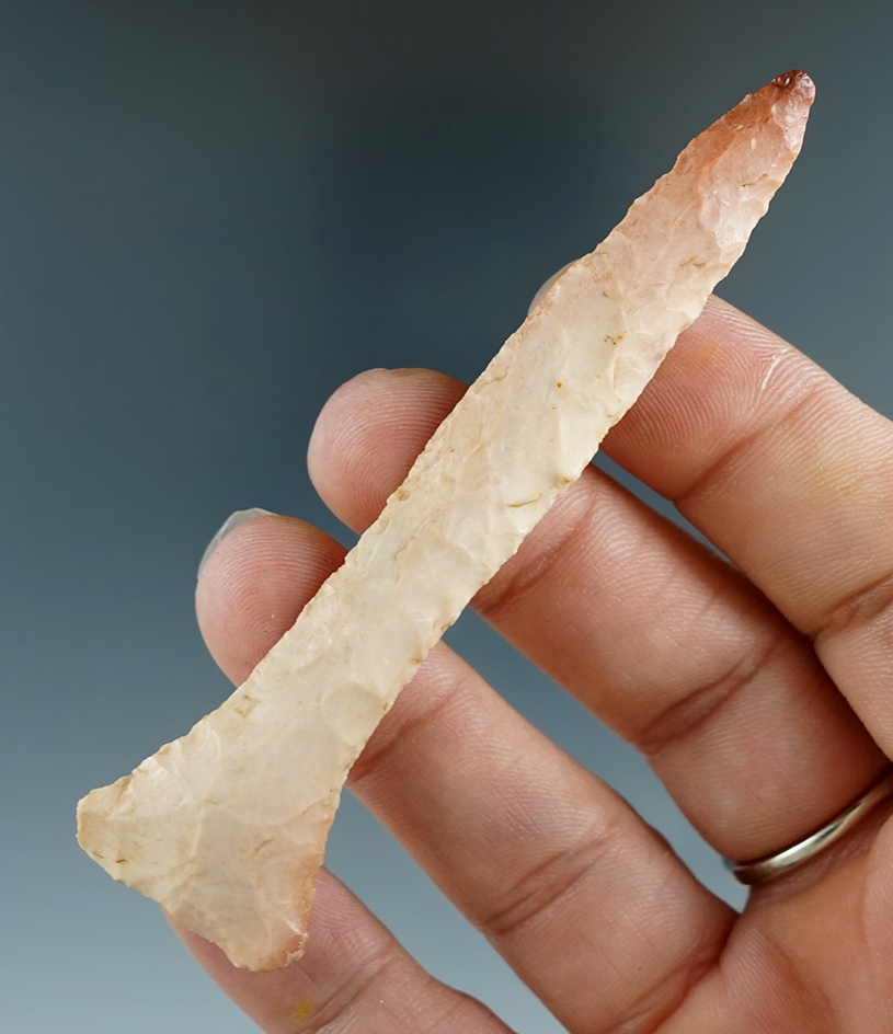 3 3/8" Archaic Drill found in the Midwest. Comes with a Rogers COA.