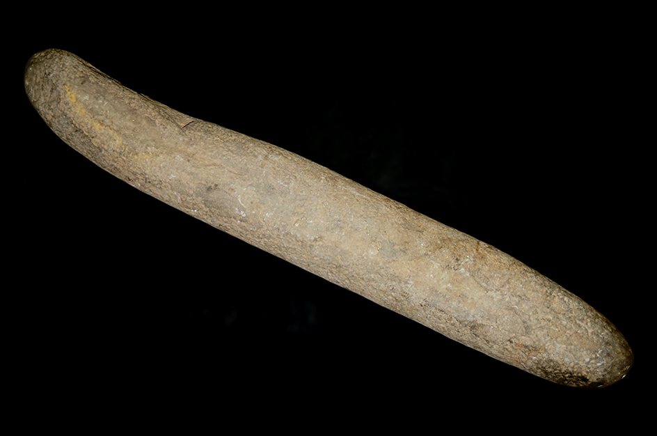 18 1/4" roller pestle in nice condition found in Mohawk Region, Herkimer Co.,  New York.