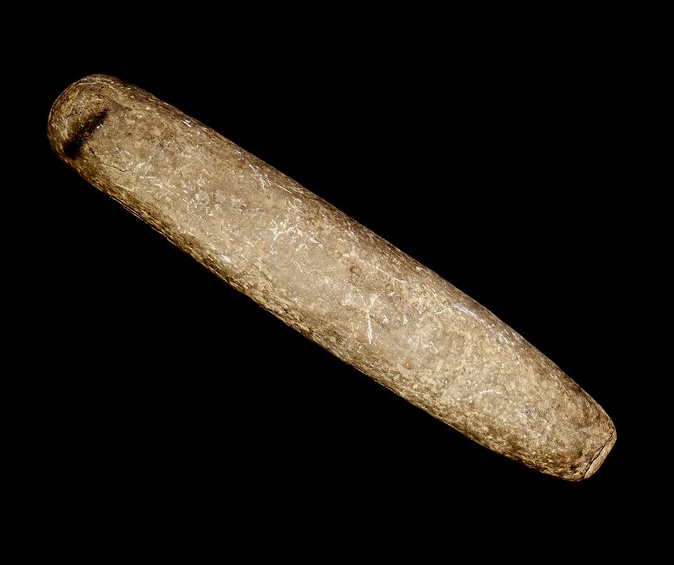 15 7/8" roller pestle in nice condition found in New York.