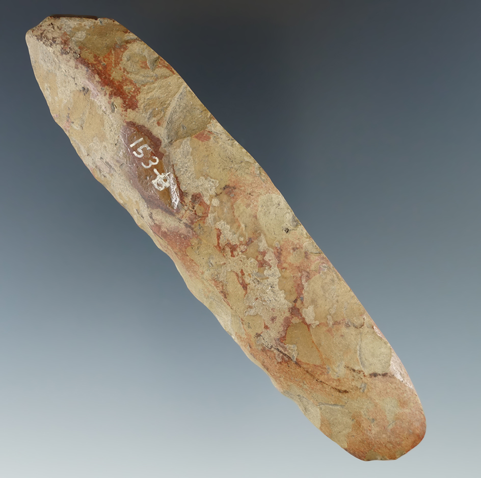 5" Long Jasper Chisel with a very nice bit found in New York.
