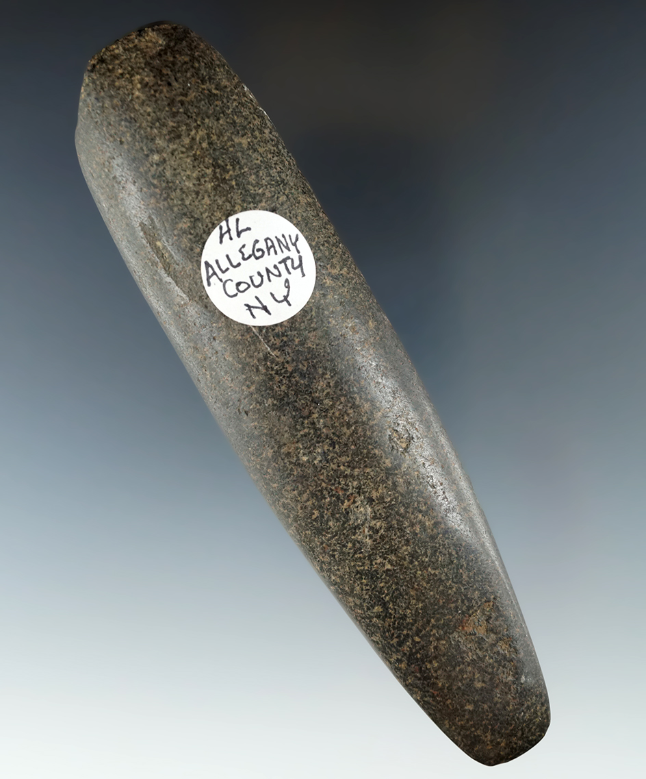 Exceptional! 5 3/4" highly polished Hardstone Chisel found in Allegheny County New York. Ex. Lang