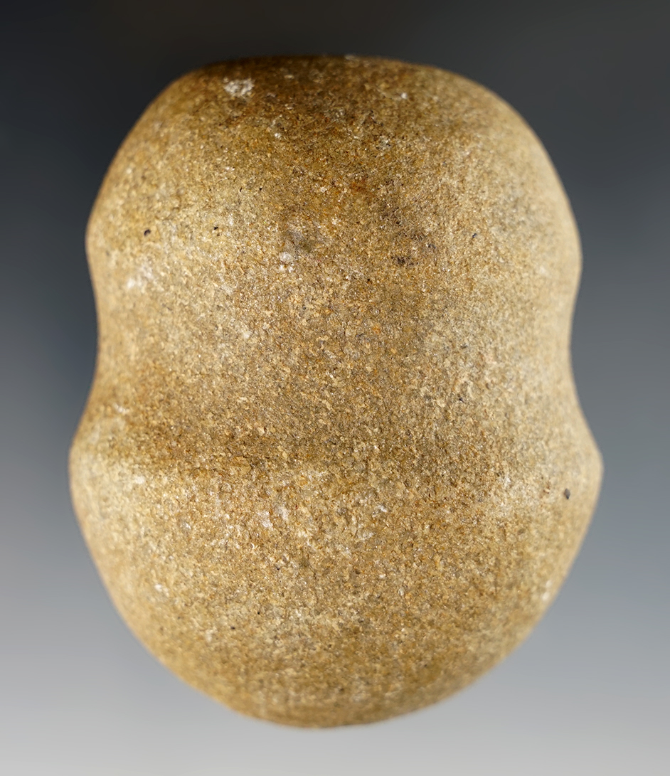 Well made 3 1/16" long 3/4 Groove Ohio Hammerstone in excellent condition. 