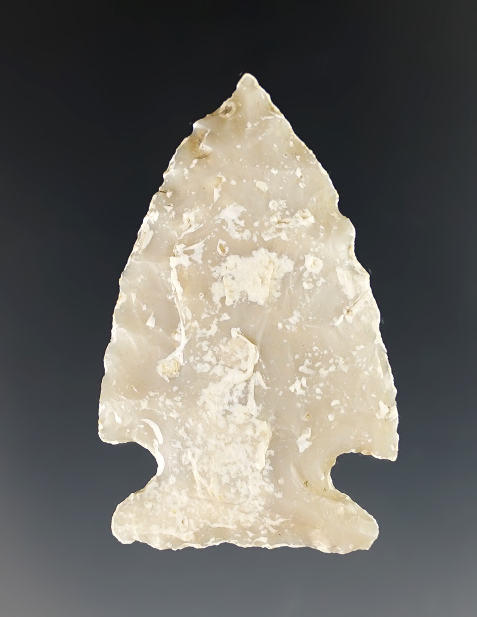 1 13/16" Diablo Canyon Side-Notched in excellent condition. Found in California. Stermer COA.