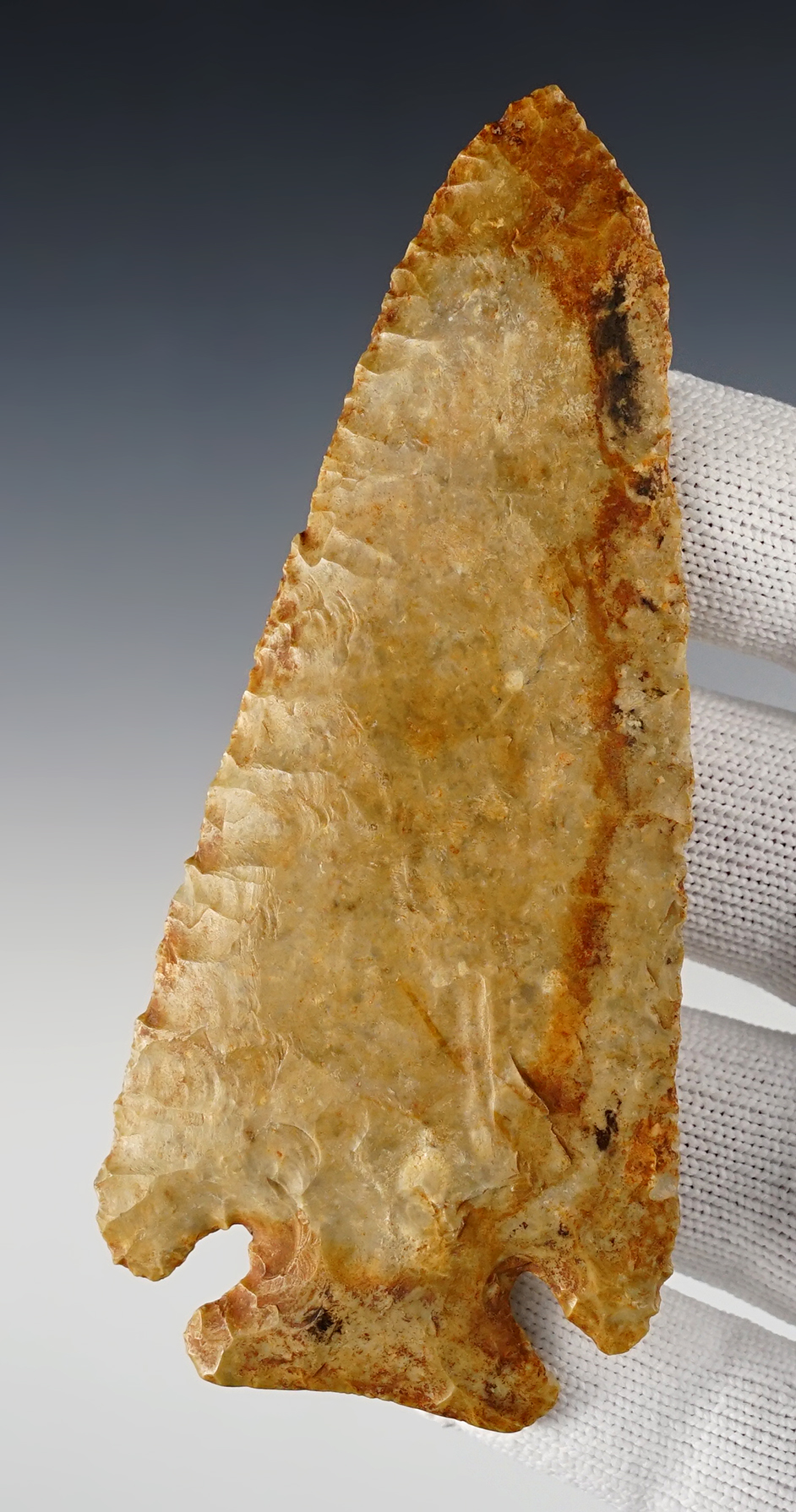 4 5/16" Thebes Found by Chester Franklin in Boone Co., Missouri.