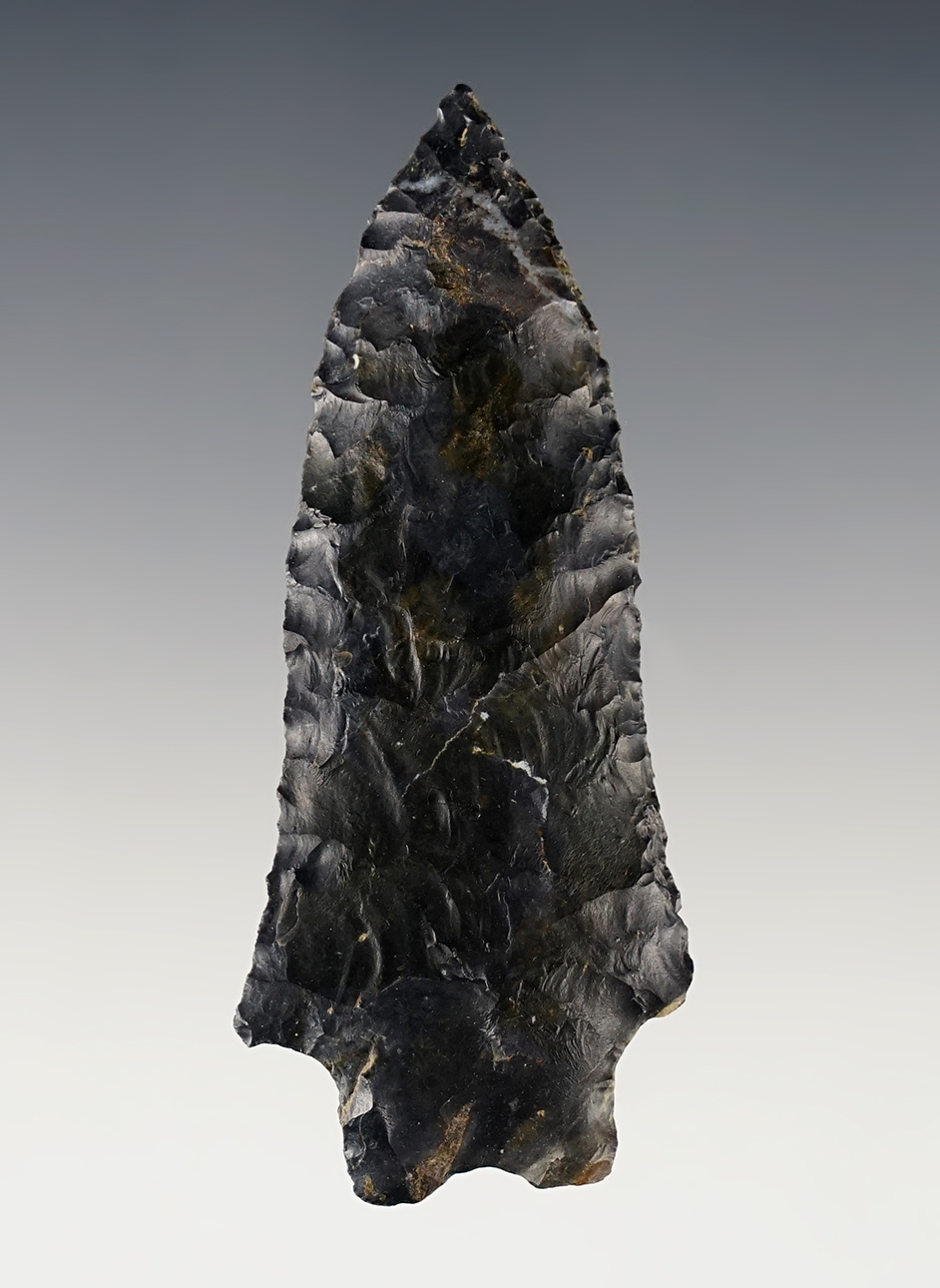 2 13/16" Heavy Duty made from Coshocton Flint in very nice condition. Found in Ohio.