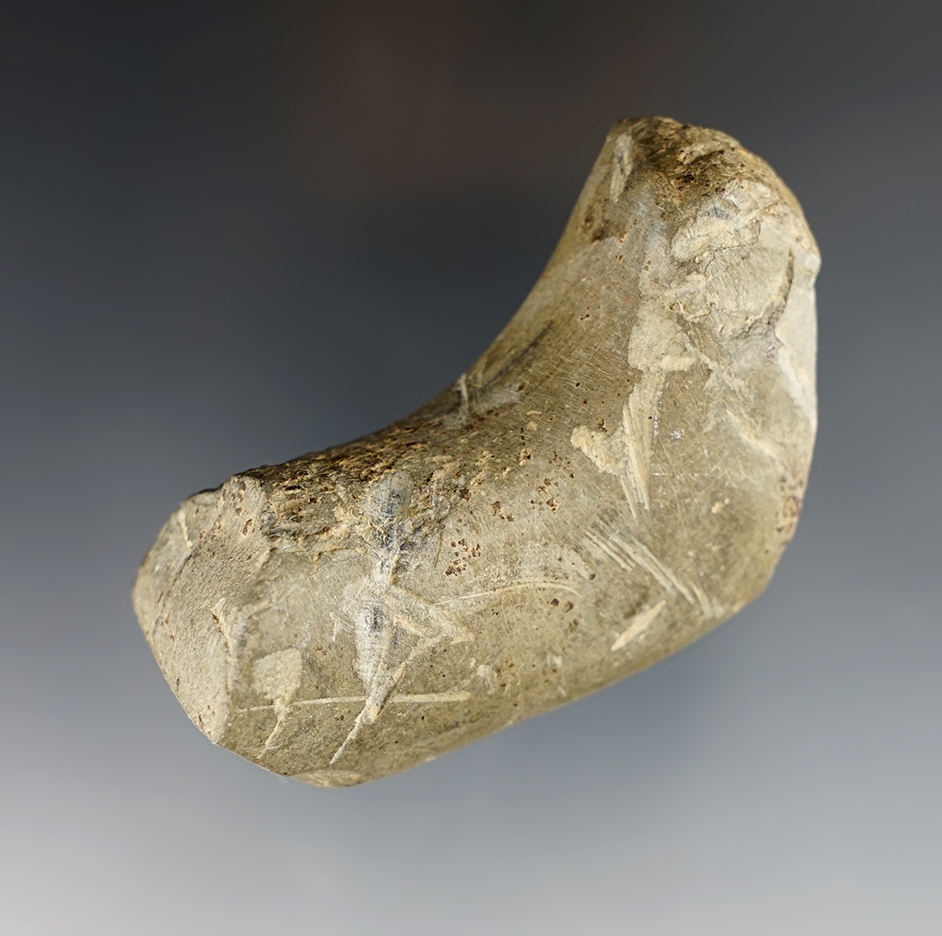 2 15/16" Birdstone Preform. The head was damaged during manufacturing  - Ohio/Indiana.