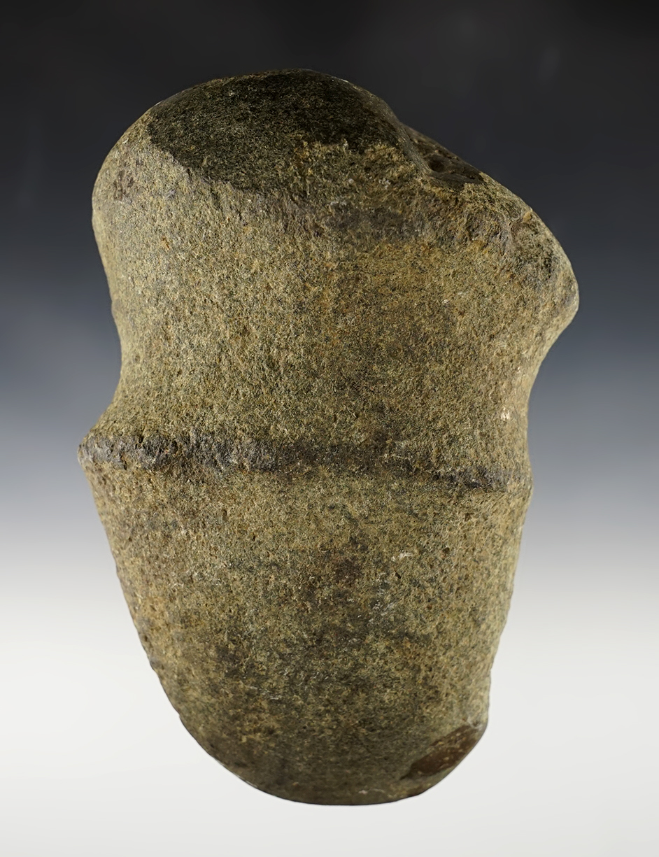 5 3/4" long Full Groove Ohio Axe in nice condition. Heavy polish to the pole and bit area.