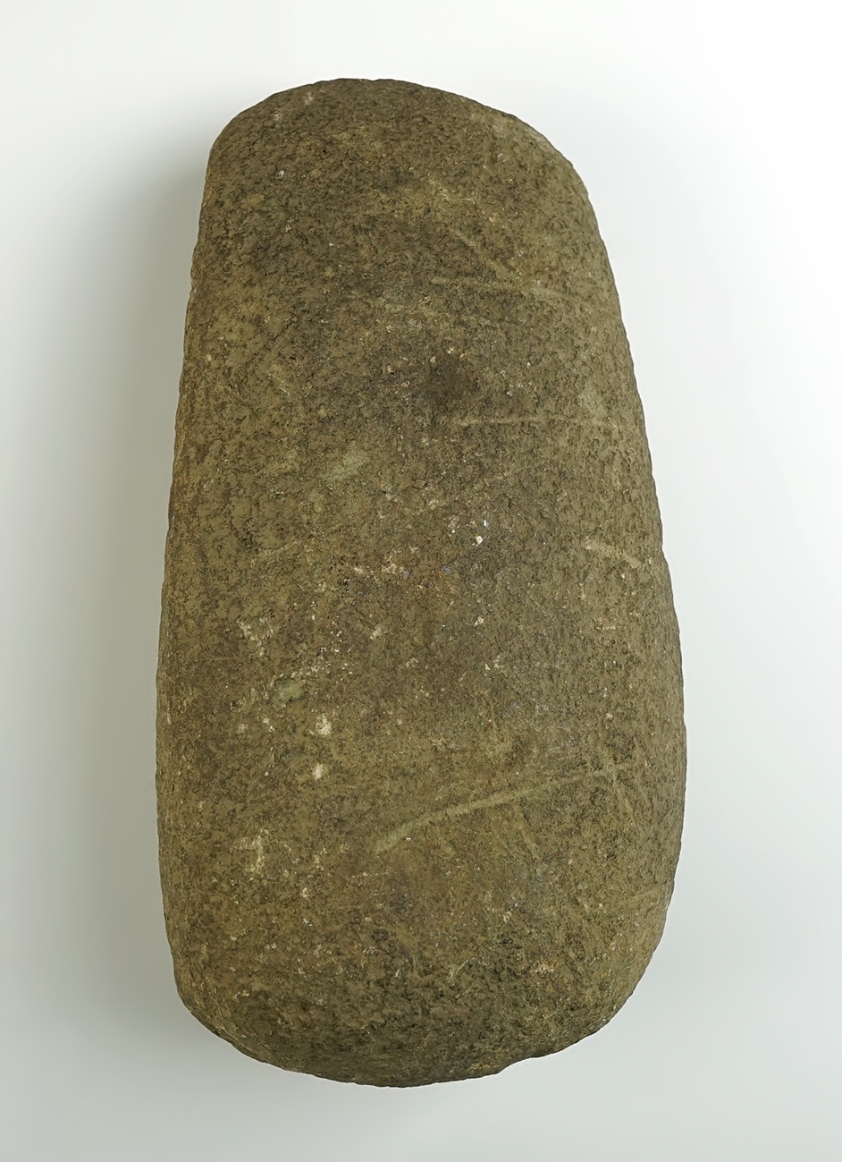 Large 8" long axe preform that was nearly complete and ready for groove.