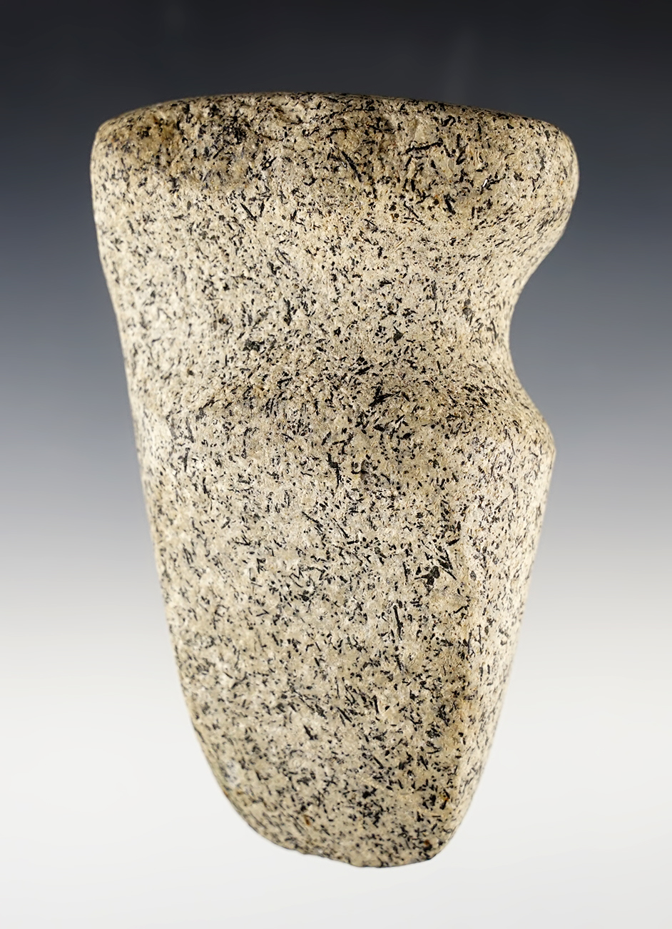 4 1/4" long 3/4 Groove Axe that is well styled - Indiana. Comes with a Motley COA. 