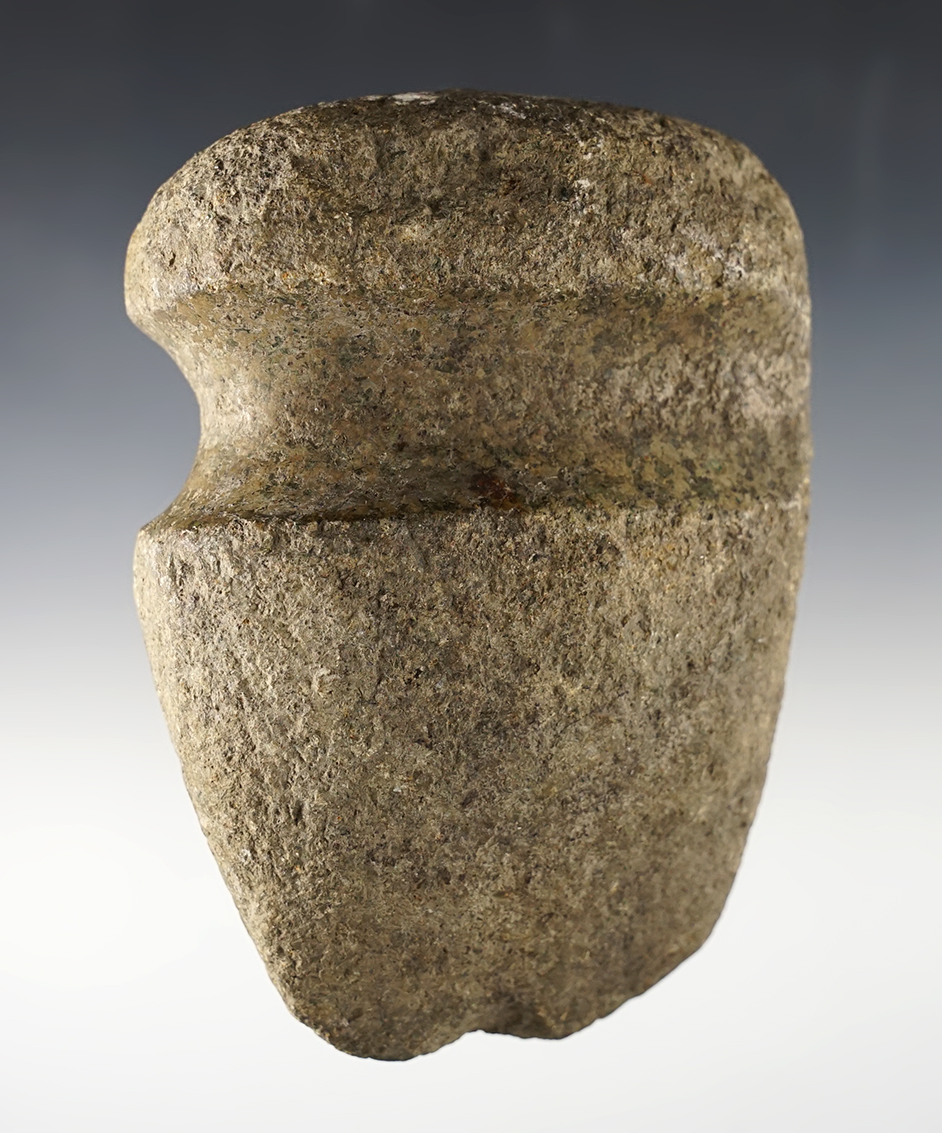 4 11/16" long 3/4 Groove Axe found in Licking Co., Ohio. 