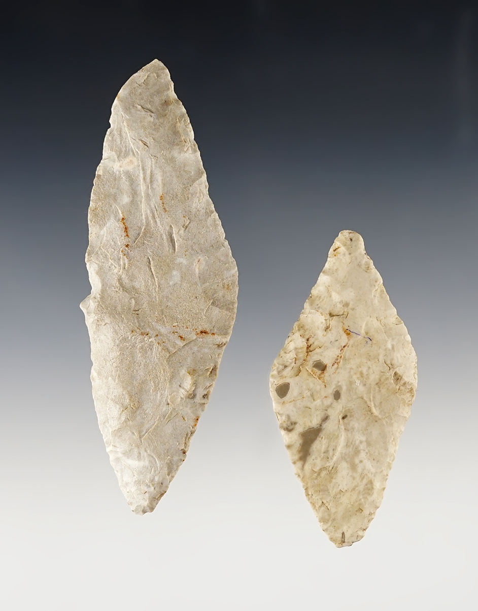 Pair of classic Harahey Knives found in the Kansas area. Both are in nice condition. 