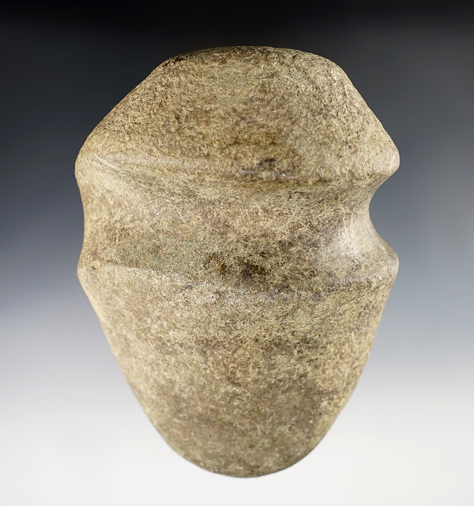 5 1/2" long 3/4 Grooved Archaic Axe in excellent condition. Found in Ohio.