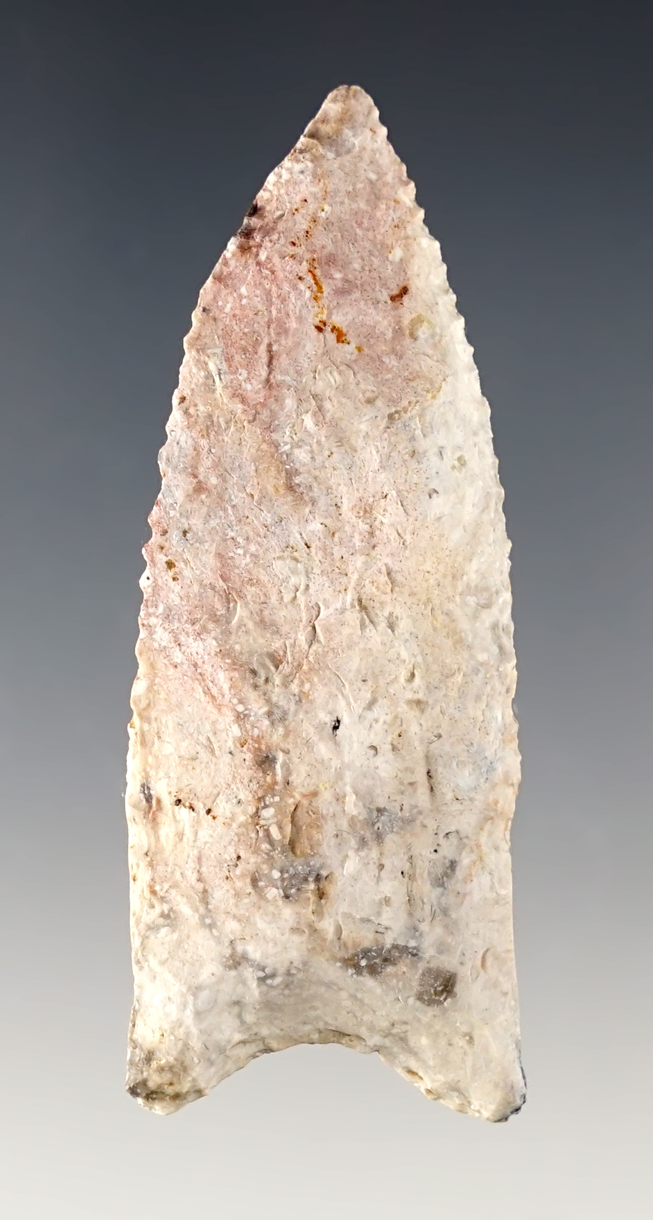 2 9/16" Plainview with nice grinding - Alamagordo, New Mexico. Ex. Tom Davis.